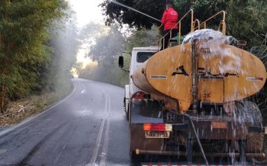 Ações da prefeitura de prevenção a incêndios na Fazenda Modelo