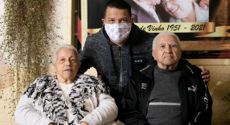 Tim tim para Seu Manoel e Dona Neném pelos 70 anos de casamento