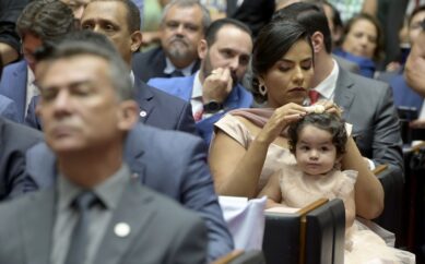 Momento fofinho na Assembleia de Minas