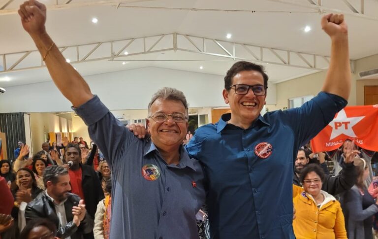 PT e PV lançam pré-candidatura de Márcio Rogério e Roberto Leles à prefeitura