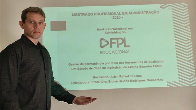 FPL abre inscrições para o Mestrado Profissional em Administração
