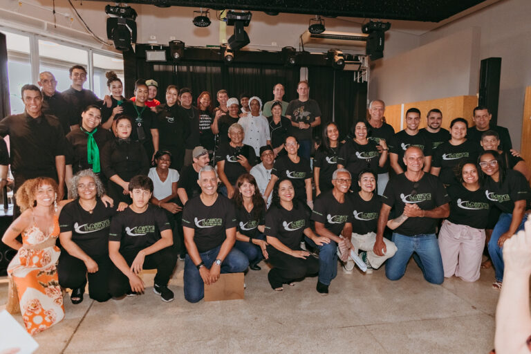 Almoço do Laiite une comunidade em favor das pessoas idosas