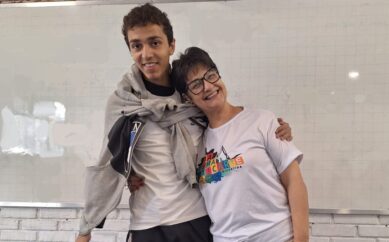 Aluno e professora de PL se destacam em olimpíada nacional de Matemática