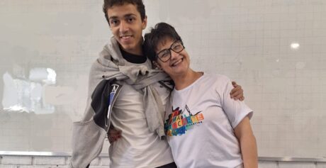 Aluno e professora de PL se destacam em olimpíada nacional de Matemática