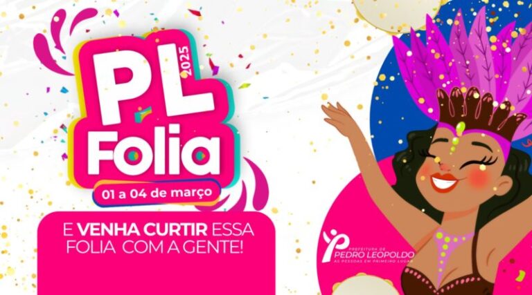 Confira a programação de carnaval em PL e prepare-se para a folia