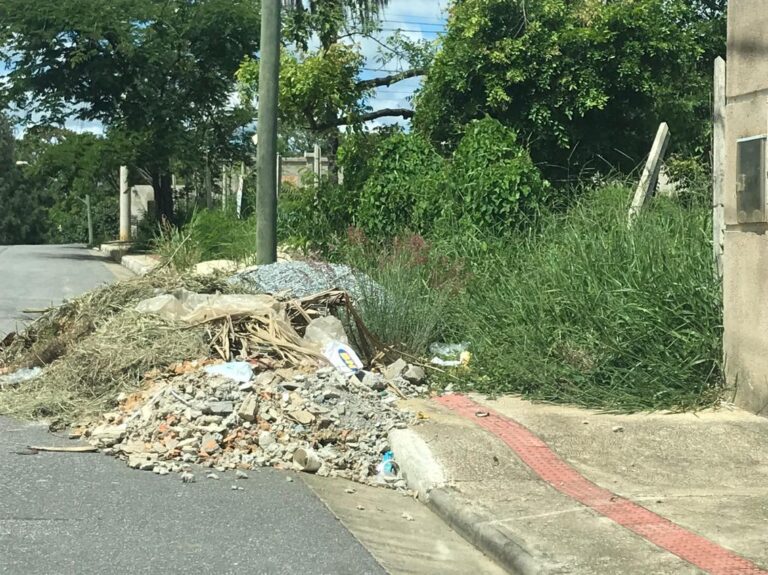 Prefeitura começa a multar descarte irregular de entulho
