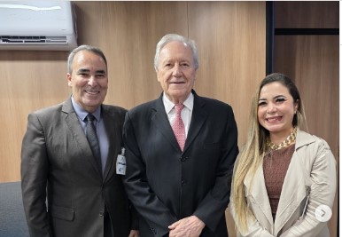 Encontro com o Ministro Lewandowsky em Brasília
