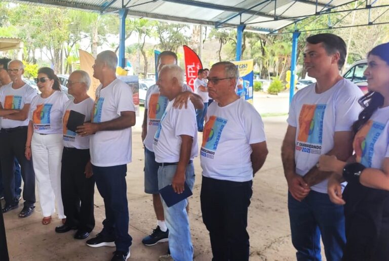 Churrasco da ASEP homenageia Jarbas Fernandes Soares e Tiago de Brito