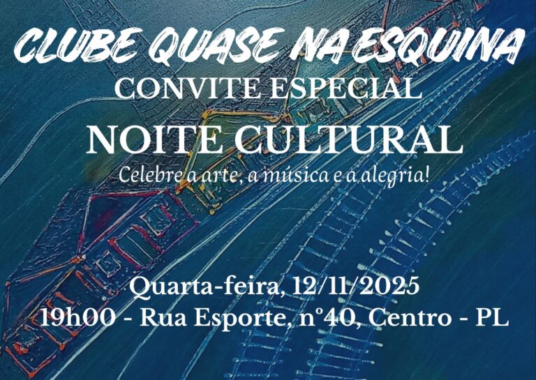 Bem-vindos ao “Clube Quase na Esquina”!