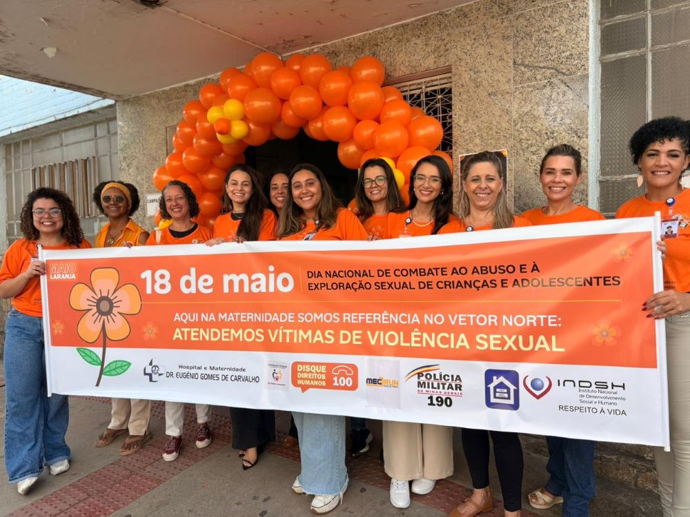 Maio Laranja mobiliza a cidade para proteger crianças e adolescentes