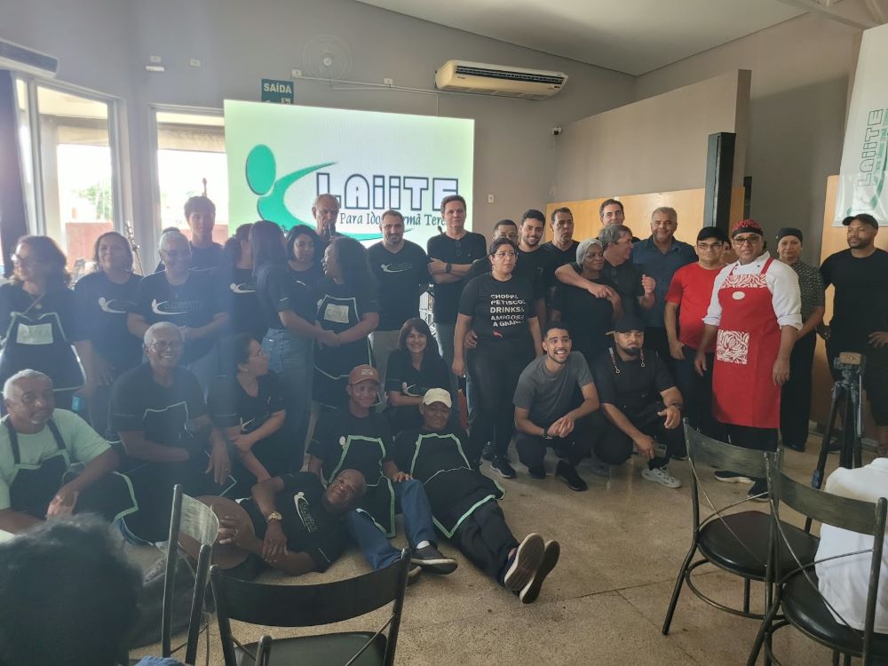 Almoço do Laiite lota o Spaço’s em festa da solidariedade